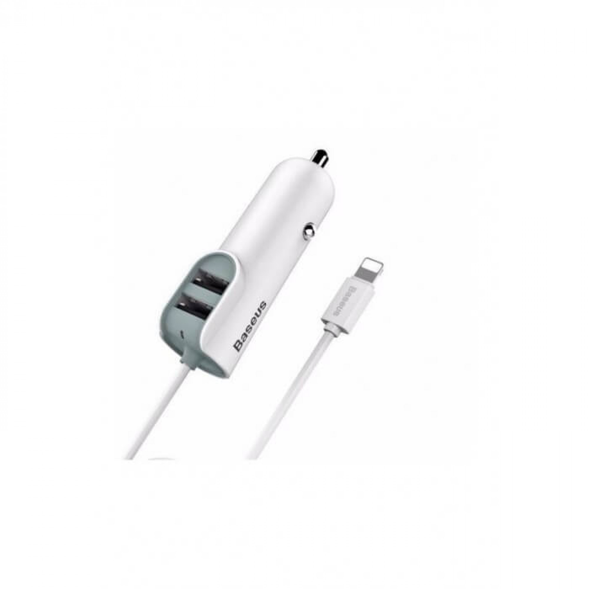 АЗУ Baseus Energy Station with Line Multi (2USB+Lighting) White